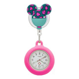 Reloj De Enfermera Minnie Bicolor