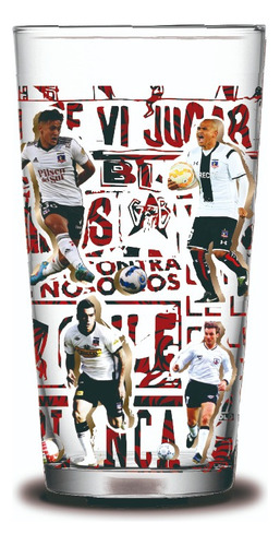 Vaso Diseño Envolvente Colo Colo Eterno Campeon