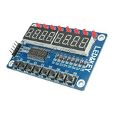 Modulo Display Siete Segmentos Tm1638 X8 Para Arduino