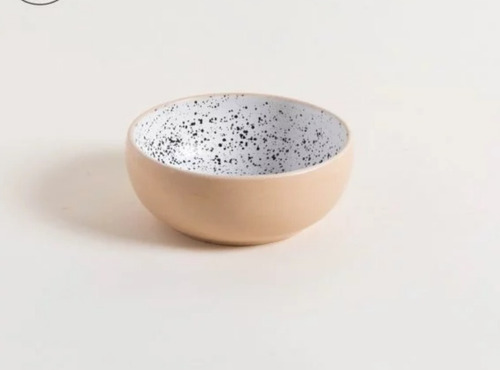 Bowl Cerámica Korba Blanco Dots 15cm