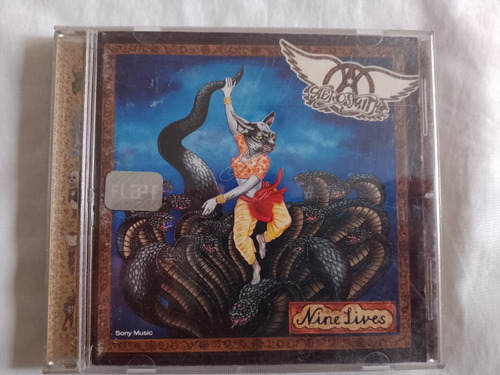 Aerosmith - Nine Lives Cd - Argentina - Tapa Original