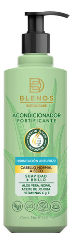  Acondicionador Hidratación Antifrizz Blends Botanicare 350ml