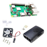 Raspberry Pi 3 B+ Plus Kit Element14 Base Fan