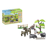 Playmobil Animales De Granja, Cerdo, Vaca, Borrego 71307