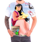 Camisa Camiseta Em Estoque Princesa Mulan Desenho 07