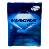 Viagra Sildenafil 100mg 4 Tabletas Recubiertas