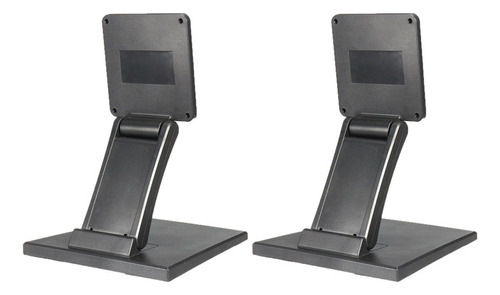 2 Soportes De Monitor Plegables Inclinables Y Pantalla Lcd D