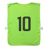 Pack De 5 Pecheras Talle M Futbol Numeradas Ideal Mujeres