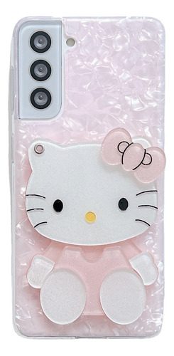 Funda De Teléfono Kitty Cat Mirror Para Samsung S21/s22ultra