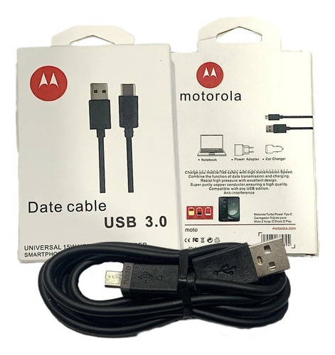 Cable Cargador Microusb V8 Para Motorola Turbo Moto E5 E4 G5