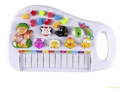 Piano Infantil Para Criança Pequenas Com Som Animal Nenem