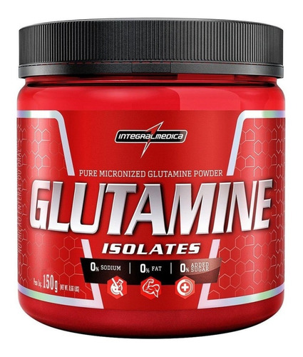 Glutamina Isolates 100% Pura 150g Interalmedica