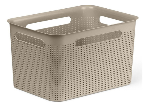 Caja Brisen 16 Lt 36x21x26 Cm Rotho Capuccino