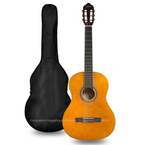 Guitarra Criolla Clasica Estudio Avanzada Funda Pua Valencia