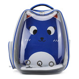 Mochila Transparente Para Gatos Modelo Grande Bolsa Transp