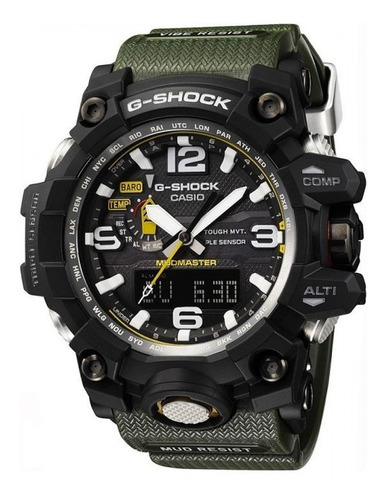 Relógio Casio G-shock Mudmaster Gwg-1000-1a3dr Tough Solar