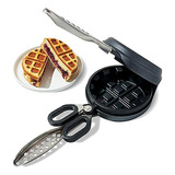 Waffle Relleno Iron Fabricante De Gofres Belgas Dual Panes A