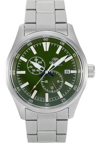 Reloj Orient Hombre Automatico Acero Calendario Raak0402e