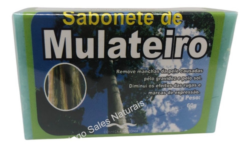 Mulateiro Sabonete Em Barra Kit C/ 48 Und De 60g Cada