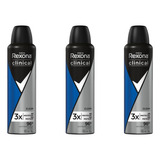 Desodorante Aero Rexona Clinical 150ml Masc Clean-kit C/3un