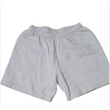 Short Blanco Escolar Unisex