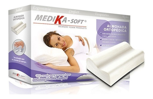 Almohada De Memory Foam Medika Soft