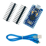 Tarjeta Leonardo Pro Micro 16mhz Compatible Arduino + Cable