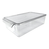 Organizador Contenedor Acrilico Heladera Apilable 34x20cm