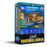 Pack Canva Imobiliária, +327 Artes Editáveis + Bônus