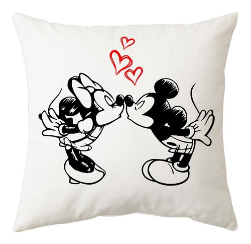 Mickey Y Minnie Mouse Enamorados Almohadon Friki Tu Eres