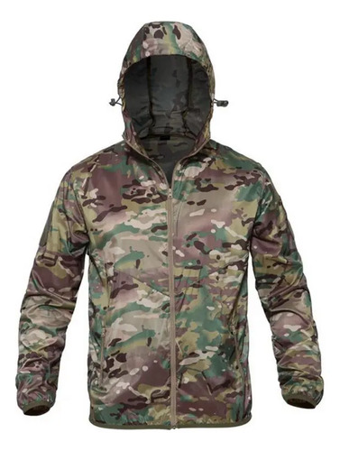 Jacket Chamarra Jersey Tactico Militar Camo Gotcha Airsoft