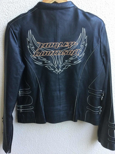 Jaqueta Harley Davidson Couro Feminina Modelo 97077 06vw  G