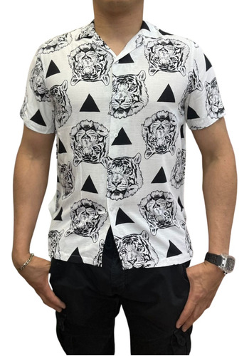 Camisa De Hombre Manga Corta Diseños Premium 