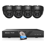 Sistema De Cámara De Seguridad 4k Poe