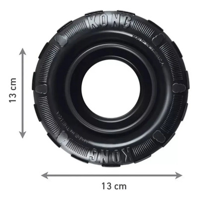 Kong Llanta Grande Rellenable Perro 13-30 Kg Juguete Masticable Negro | Envío gratis