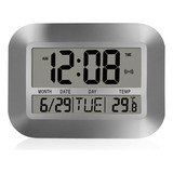 Reloj De Pared Digital Lcd Con Fecha Y Temperatura