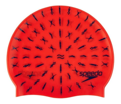 Gorro Natacion Speedo Silicona Junior Slogan Print Resistent