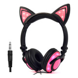 Auriculares Para Niños Con Orejas De Gato, Auriculares Car.