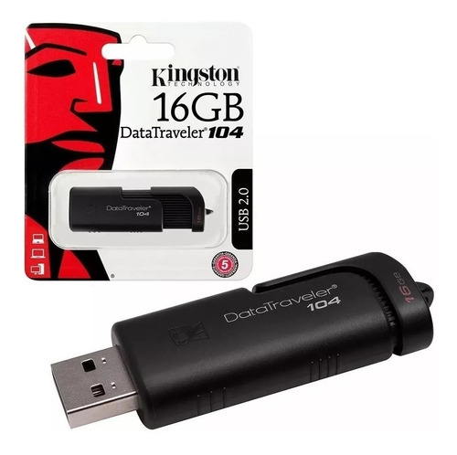 Memoria Kingston Usb Dt104 16 Gb Original Factura Legal