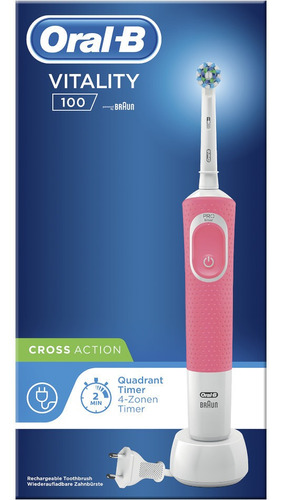 Cepillo Dental Oral B  Vitality Rosa