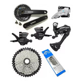 Kit Shimano Altus/acera 2x8 M315 K7 11/40 - S/ Freio E Mov.c