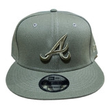 Gorra New Era Bravos De Atlanta Color Pack Verde Snapback 