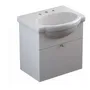 Vanitory 3 Agujeros Con Mesada Colgante 48cm Ferrum Venecia Blanco Tres Agujeros 3