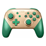 Control Pro Compatible Nintendo Switch Edición Zelda Tears Color Dorado