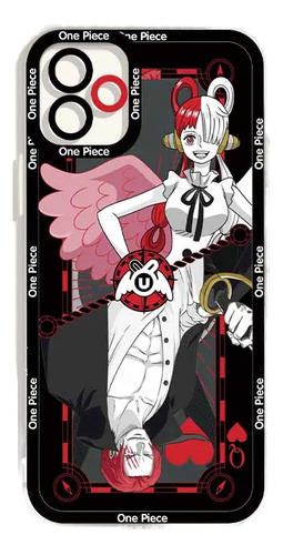 Funda De Silicona Anime One Piece Para iPhone 15, 14, 13, 12