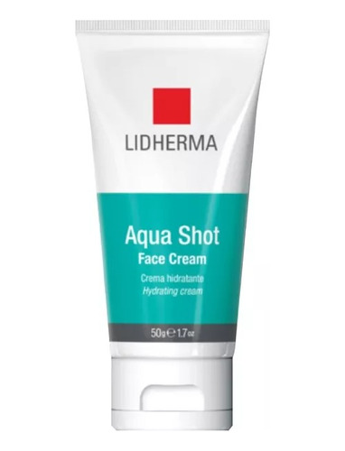Aquashot Crema Facial Hidratante De Lidherma Por 50gr. 