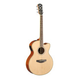Guitarra Acústica Yamaha Cpx700ii Para Diestros Natural Brillante
