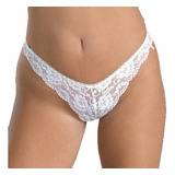 Tanga Abierta Rutera Clandestine 1129 Color Blanco - Fun*