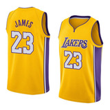 Réplica De Camiseta Swingman Gold De Los Angeles Lakers