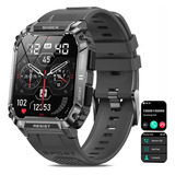 Reloj Inteligente Ip68 Con Llamada Bluetooth Para Hombres